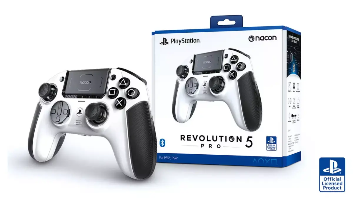 Nacon Revolution 5 Pro Wireless Controller Ps4/ps5 – White-107636