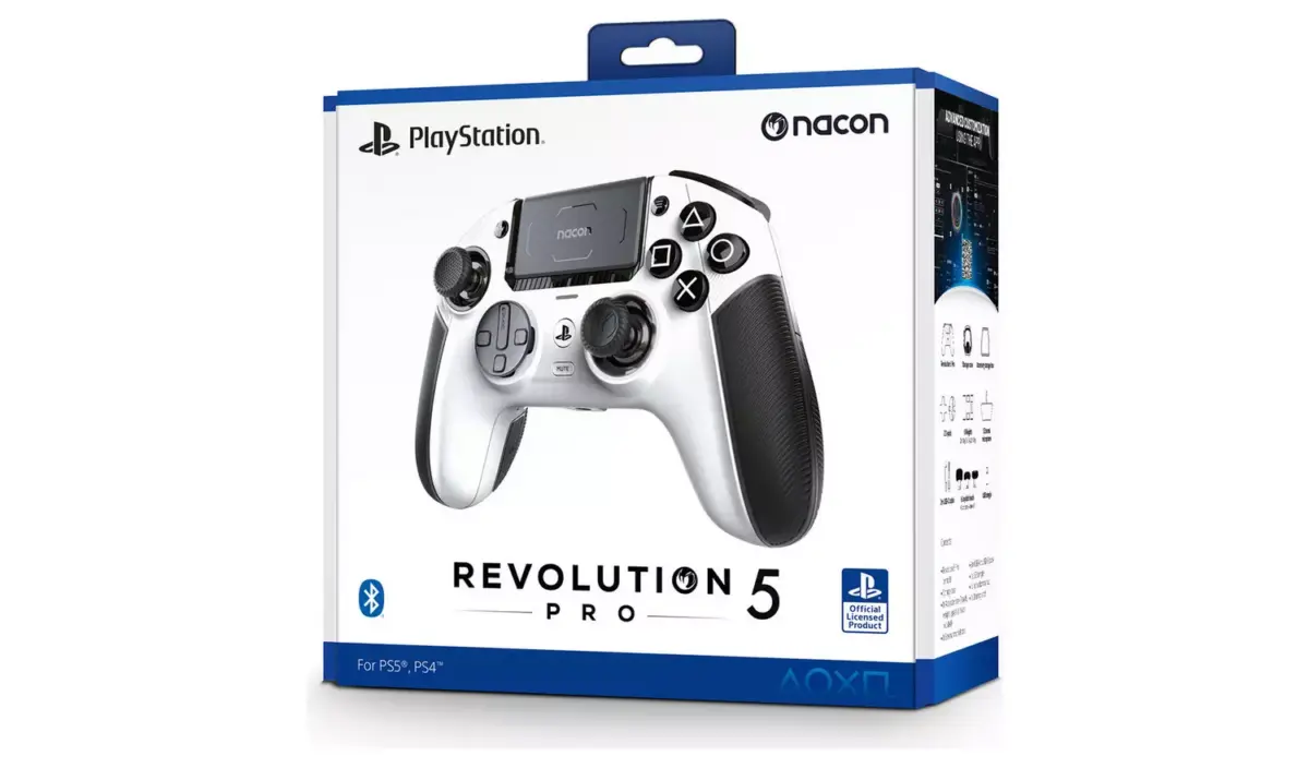 Nacon Revolution 5 Pro Wireless Controller Ps4/ps5 – White-107637