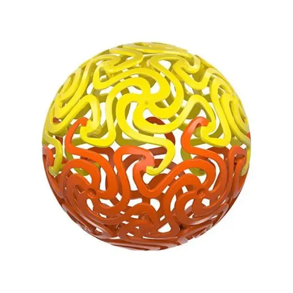 Waboba Brain 3d Puzzle Bounce Ball Colors Vary -0