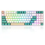 Redragon Veigar K643wgc-rgb-pro 94keys Tri-modes Mechanical Gaming Keyboard With Red Switches-0