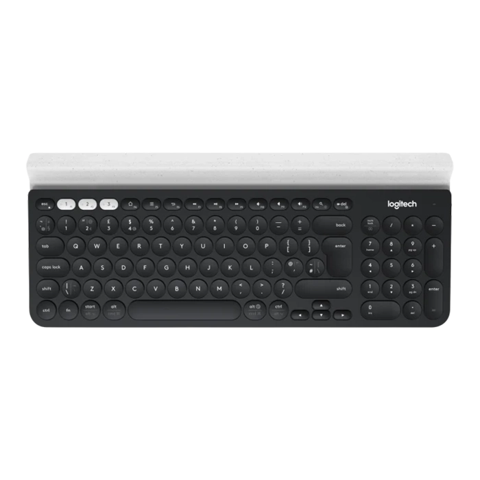 Logitech K780 Multi-device Wireless Keyboard - Eng/arabic Dark Grey/white-0