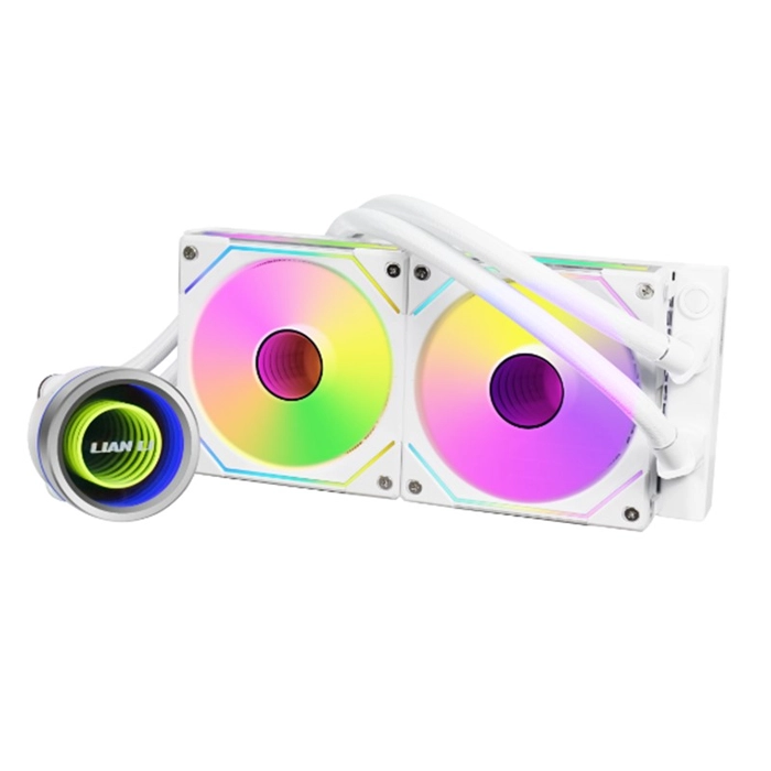 Lian Li Galahad Ii Trinity Series 240mm Rgb Liquid Cpu Cooler With Sl-infinity Fan - White-0