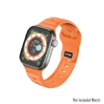 Eltoro Sport Rubber Band For Apple Watch 44/45/49mm - Orange-0