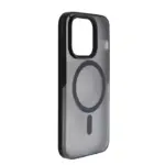 Eltoro Magsafe Rubberized Smoke Case For Iphone 15 Pro 6.1-inch - Black-109282