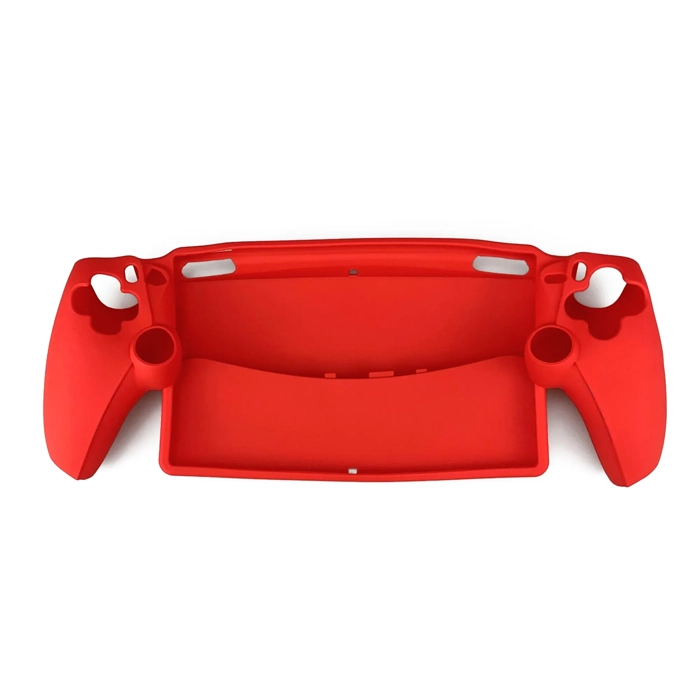 Game Console Accessories Silicone Protective Case Cover For Ps Portal (Red)-0