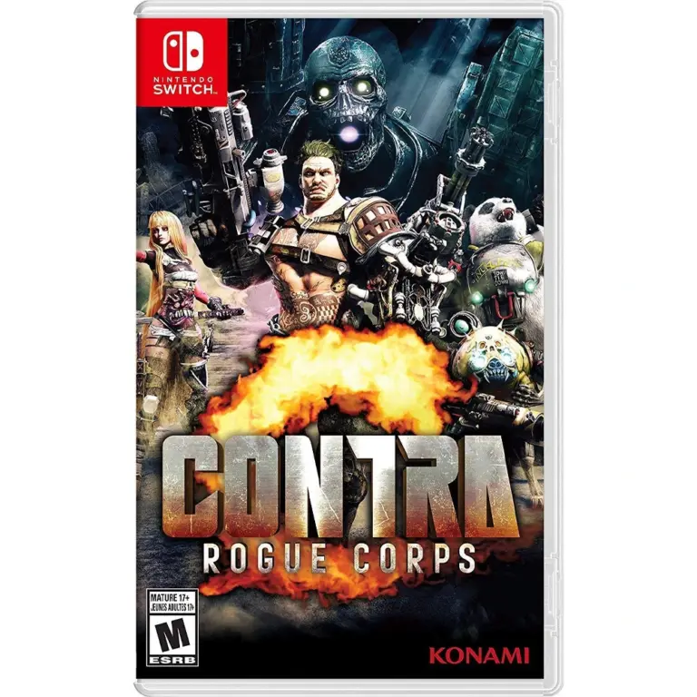 Contra; Rogue Corps Nintendo Switch - R1-0