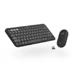 Logitech Keyboard & Mouse Pebble 2 Combo - Tonal Graphite (English/arabic)-thumbnail