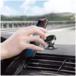 حامل لوحة القيادة المغناطيسي القوي من باورولوجي - فضي-112126