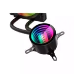 Redragon Ccw-3011 Argb Liquid Cpu Cooler, 240mm Radiator, 2x 120mm Fans With Pwm Control - Black-112669