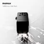 Momax 1-World 140W 4-Port + AC Travel Adaptor(with 140W USB-C cable)-113413