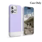Elago MagSafe Glide Case for iPhone 15 Pro - Top: Purple/Bottom: Clear-0