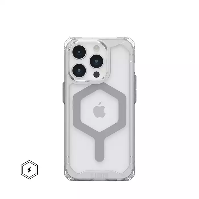 Uag Plyo For Magsafe Iphone 15 Pro Case - Ice/silver-0