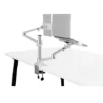 Gamvity Height Adjustable Universal Tablet and Laptop Mount Monitor Stand Arm OL-3T - Silver-114488
