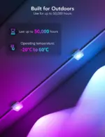 Govee RGBIC LED Permanent Outdoor Lights 50Ft (15m)-114564