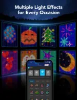 Govee Curtain Lights Dynamin Diy Light Art Canvas 6.56ft*4.92ft-114581