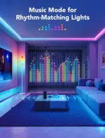 Govee Curtain Lights Dynamin Diy Light Art Canvas 6.56ft*4.92ft-114582