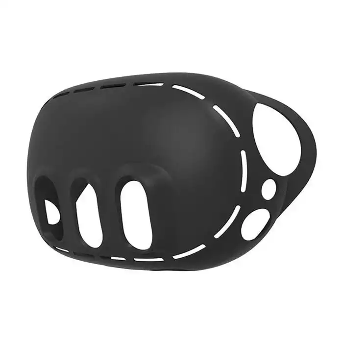 Silicone Protective Face Case For Meta Quest 3 - Black-0