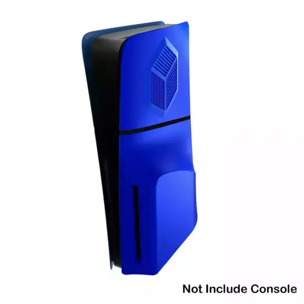 Replacement Faceplate For Ps5 Console Slim Disk Version - Blue-0