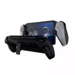 Tpu Stripe Case With Stand For Playstation Portal - Black-0