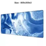 Gaming Mouse Pad - Skyblue Shade (800x300x3)-0