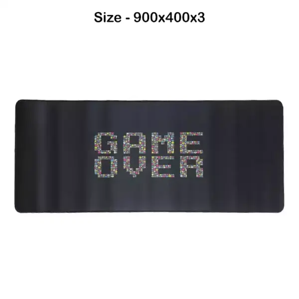 Gaming Mouse Pad - Game Over (900x400x3)-0