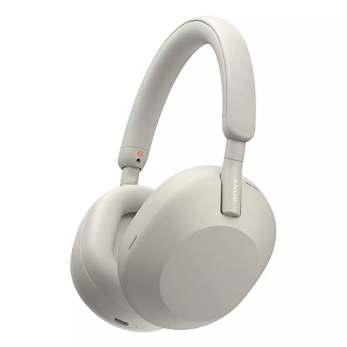 Sony Wireless Noise Cancelling Headphones (Wh1000xm5) - Silver-0