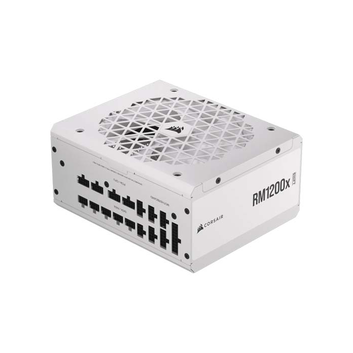 Corsair Rm1200x Shift - 1200w 80 Plus Gold Fully Modular Gen 5 Atx Power Supply Unit - White (Uk)-0