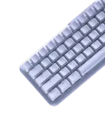 Fnatic Streak65 Lp Ultra Fast Low Profile Switches Doubleshot Pbt Key Caps 65% Compact Mechanical Keyboard - White-118408