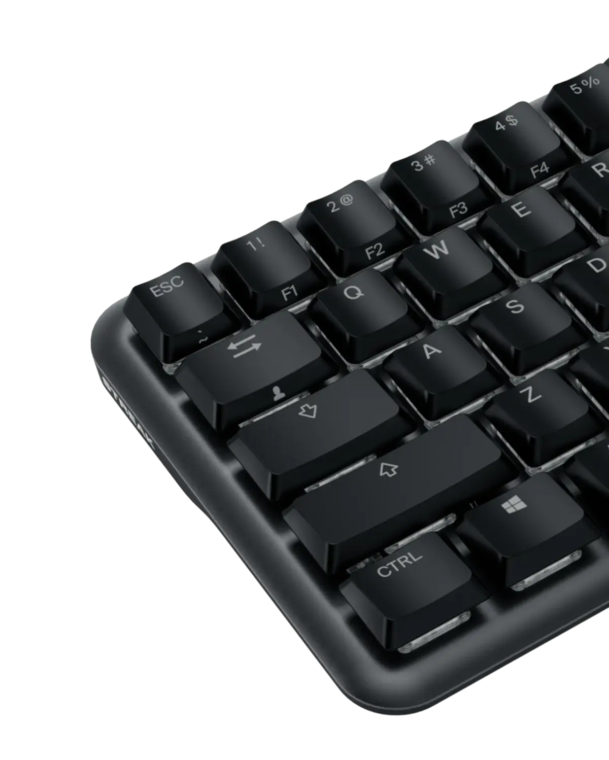Fnatic Streak65 Compact 65% Low Profile Mechanical Gaming Keyboard - Black-118419