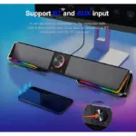 Redragon Gs570 Bluetooth Sound Bar With Dual Speakers And Backlight-118690