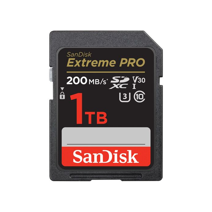 Sandisk Extreme Pro Sdxc 1tb Uhs-1 Memory Card 200mb/s-0