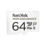 Sandisk High Endurance Micro Sdxc, 64gb + Sd Adapter-0