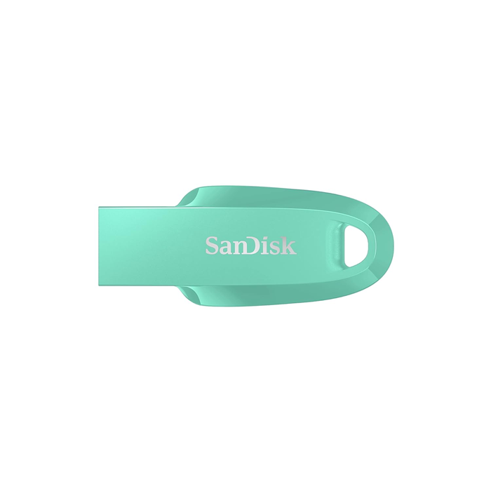 Sandisk Ultra Curve Usb 3.2 128gb 100mb/s Read Flash Drive Green-0
