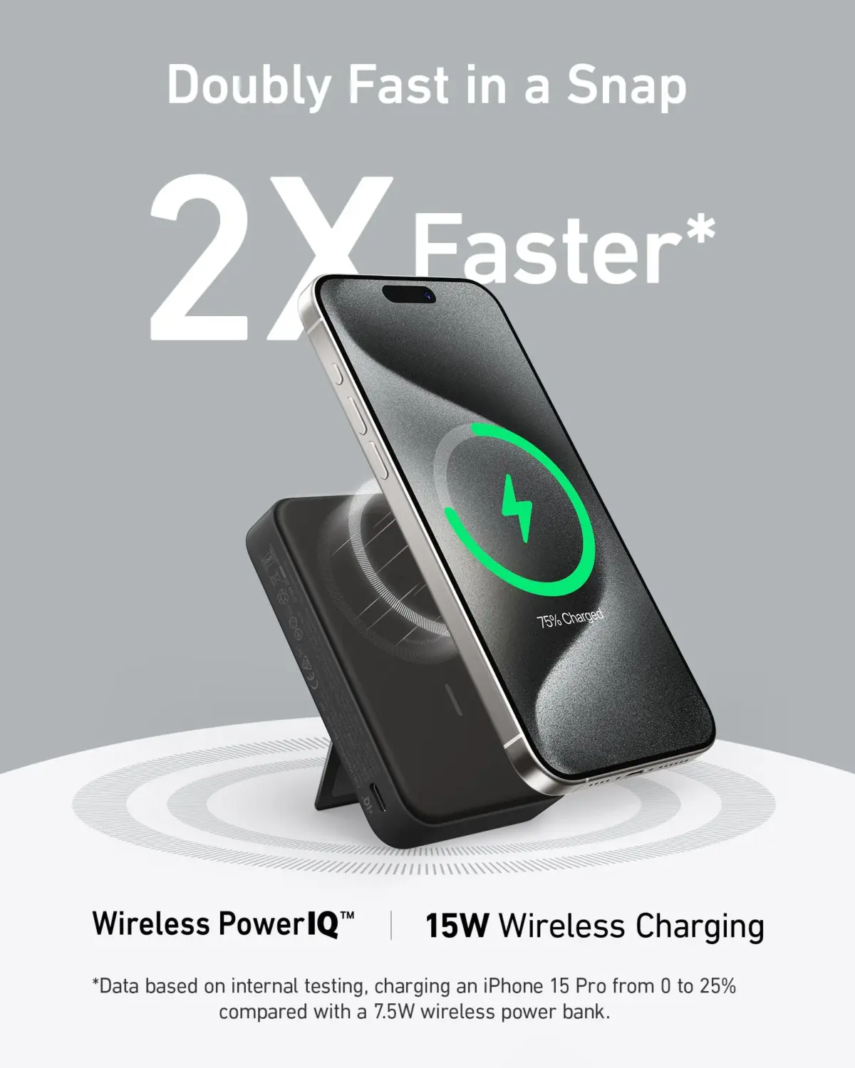 Anker Maggo Power Bank 10000 Mah 15w - Black-118825