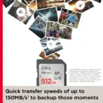 Sandisk 512gb Ultra Sdxc Uhs-i Memory Card - Up To 150mb/s, C10, U1, Full Hd, Sd Card-119759