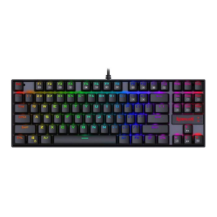 Redragon K552rgb-2 Kumara Rgb Mechanical Gaming Keyboard - Dust-proof Red (Arabic)-0