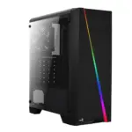 Aerocool Cylon Tempered Glass Rgb Atx Mid Tower - Black-0