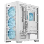 Asus Tuf Gaming Gt302 Argb Atx Mid Tower Case Left Side Tempered Glass 4x Argb Fans - White-121638