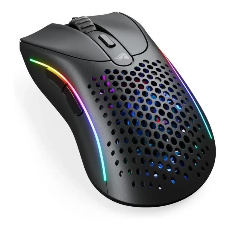 Glorious Gaming Model D 2 Rgb Wireless Gaming Mouse Superlight 66g - Black-0