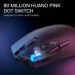 Redragon M916 Pro 4k 3-mode Wireless Gaming Mouse - White-122009