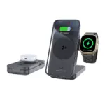 Powerology 10000mah Qi2 - 15w Iph15 Magsafe Power Bank - Black-122164