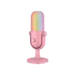 Razer Seiren V3 Chroma Rgb Usb Microphone With Tap-to-mute, Supercardioid Condenser Mic - Quartz-0