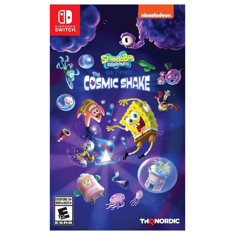 Spongebob Squarepants Cosmic Shake For Nintendo Switch - R1-0