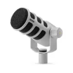 Rode Podmic Dynamic Podcasting Microphone - White-0
