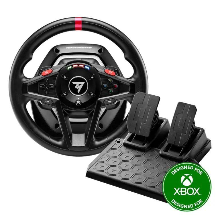 Thrustmaster T128x Force Feedback Racing Wheel With Magnetic Pedals For Xbox Series X|s, Xbox One, Pc-0