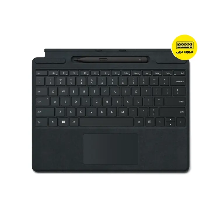 Microsoft Surface Pro Signature Keyboard With Slim Pen 2 (English/arabic Keyboard) - Black-0