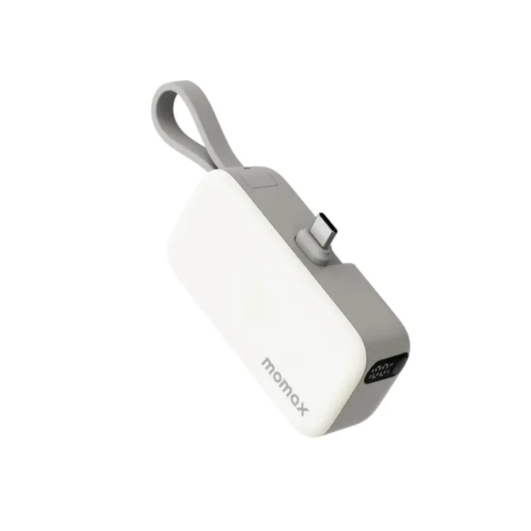 Momax 1-power Mini 3-in-1 Battery Pack (5000mah) - White-0