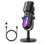 ميكروفون مكثف USB من سينتيك مع إضاءة RGB-120931