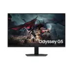 Samsung Odyssey G5 32" Qhd Fast Ips, 180hz, 1ms, Amd Freesync Gaming Monitor - Black-0