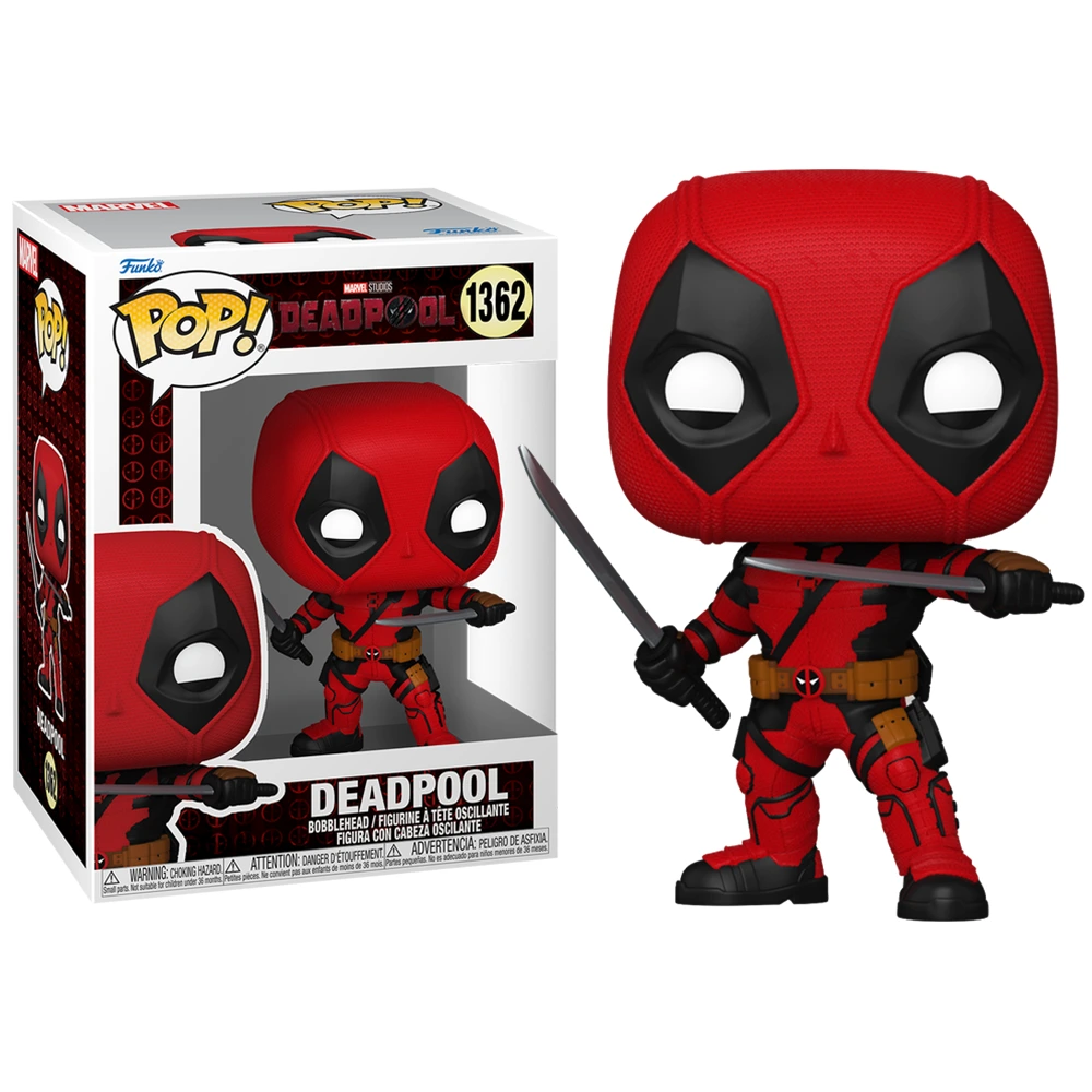 Funko Pop: Marvel- Deadpool & Wolverine Deadpool-0 Funko Pop: Marvel- Deadpool & Wolverine Deadpool-0